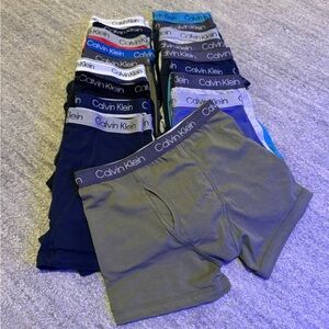 18 Pairs Calvin Klein Size 8/10 Boys Underwear NWOT